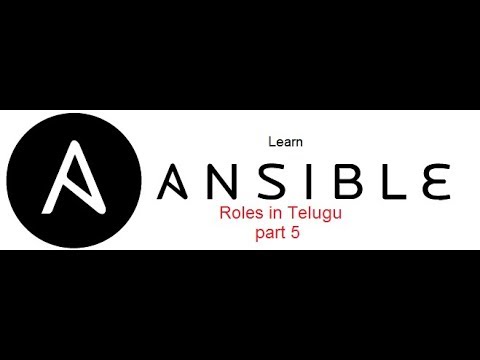 Ansible Roles in Telugu part (5/5) | Ansible Tutorial  | DevOps Tutorial for beginners