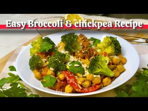 Creamy Broccoli, Chickpea Delight, Easy Vegan Comfort Food in 30 Minutes, Mrs Vegan