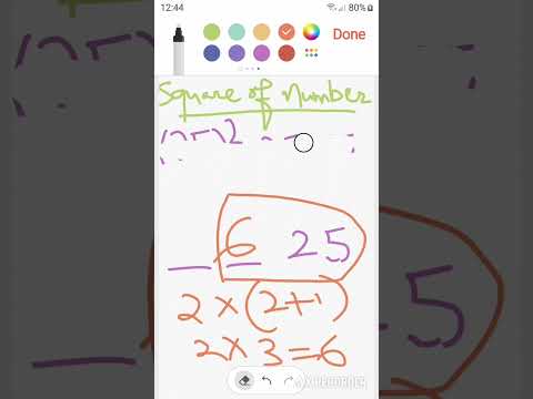 Find the Square of Any Number Ending with 5 in Seconds | Vedic Maths Trick 🔥