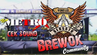 Download lagu CEK SOUND NEW METRO Pasti...Aja ! - BREWOK COMMUNITY - WONOSARI - KENDAL mp3