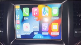 How to install Apple Carplay Android Auto Jeep