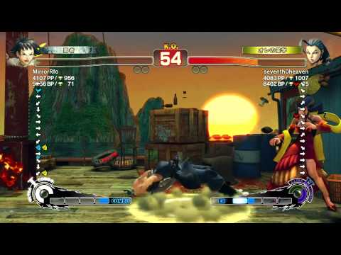 MirrorRfo (Makoto) vs seventh0heaven (Rose) - SSF4 AE 2012 Ranked (3 Games)
