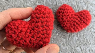 Crochet 3-D Heart