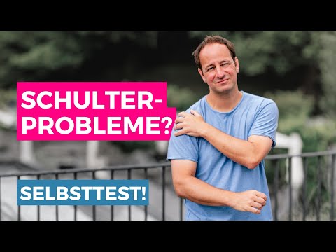 Checke deine Schulter!  Schaffst du alle Bewegungen schmerzfrei?