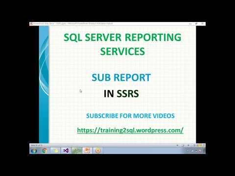 01 SSRS INTRODUCTION | SSRS Tutorial for beginners