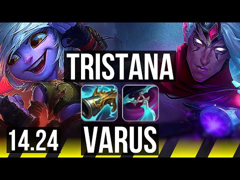 TRISTANA & Camille vs VARUS & Braum (ADC) | KR Master | 14.24