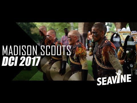 Madison Scouts Cymbal Line 2017 Semis- In the Lot with Seavine