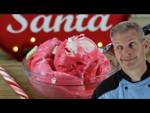 Peppermint Ice Cream | Christmas Recipes