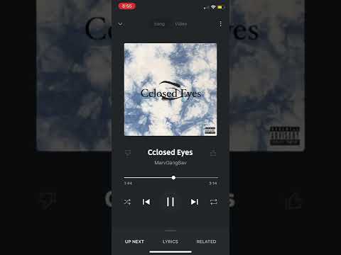 MarvGangSav - Cclosed Eyes (Slowed)