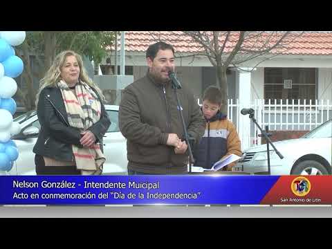 02 San Antonio de Litín: Acto en conmemoración del "Dia de la Independencia"