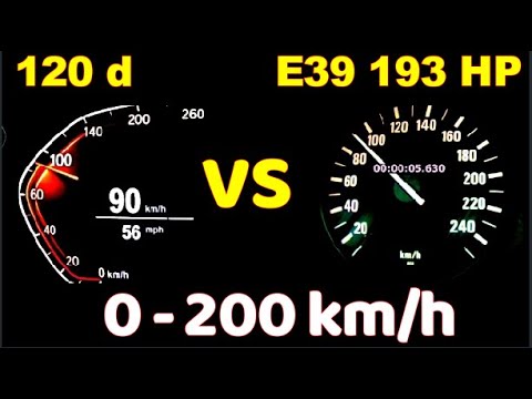 Thumbnail for 2021 BMW F40 120d 190 HP vs 2001 BMW E39 193 HP DragRace Rolling Race 0-200| 100-200 km/h by BMW, video, BMW E3, vide, 2001, video i