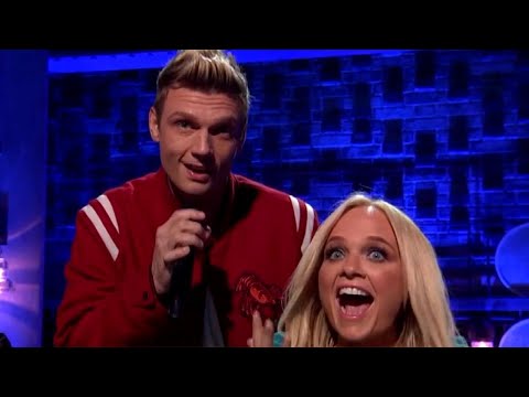 Nick Carter and Emma Bunton Talk 'Boy Band' Going Live!