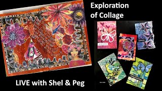 Art Joy of Sharing LIVE Exploration of Collage