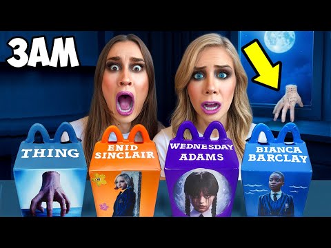 DO NOT ORDER ALL WEDNESDAY ADDAMS HAPPY MEALS AT 3 AM...