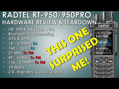 EB025 - Radtel RT-950 Radio Hardware Review & Teardown
