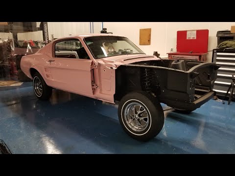 1967 Mustang Fastback Sets on 4 Wheels for First Time