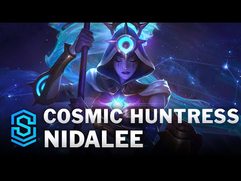 Cosmic Huntress Nidalee Skin Spotlight - League of Legends