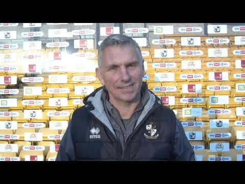 Post Match: John Askey pleased with 'big win' over Salford City