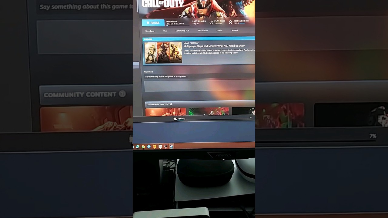 Preload now live today on PC/Steam regarding Call of Duty: Modern Warfare III (2023)