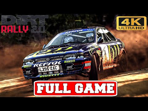 DIRT RALLY 2.0 - COLIN MCRAE: FLAT OUT PACK Gameplay Walkthrough FULL GAME No Commentary (PC 4K)