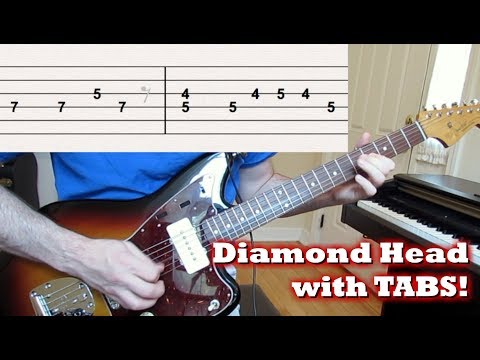 Surf Guitar: Diamond Head Ventures cover [with tabs]