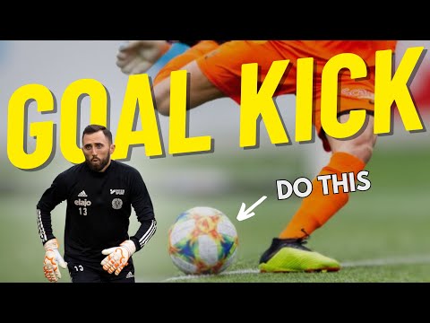 Take GOAL KICKS Like A PRO | Learn To Get More DISTANCE & Kick FURTHER