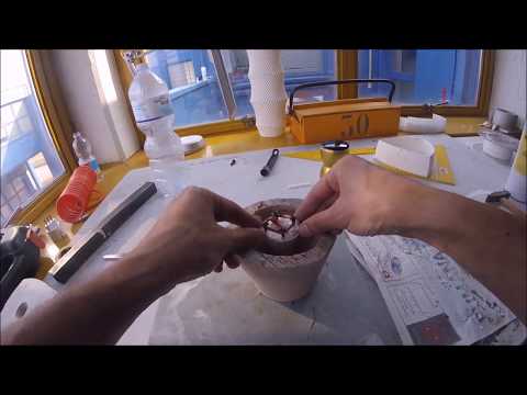 PT. 1 stampo silicone e cemento