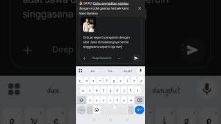 hasil google Gemini ai @williesalim @vilmei #willysalim #vilmei #googlegemini #googleai