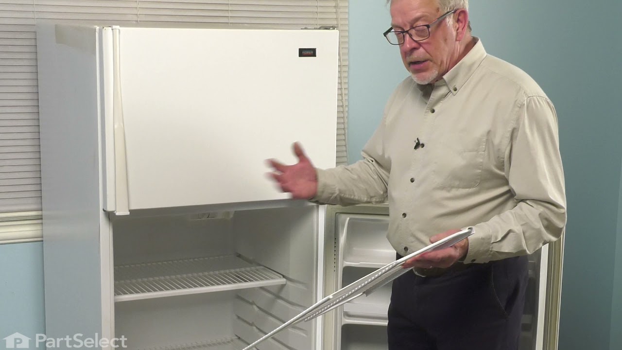 Replacing the Wire Shelf - White