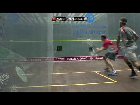 Squash : Qatar Classic 2013 - Semi-Final Roundup Matthew v Golan