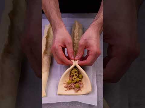 Più semplice di quanto immagini. La migliore ricetta per un antipasto, a base di pasta sfoglia