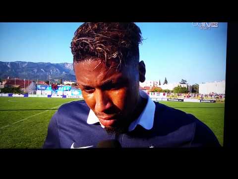 Toulon2015 FRA/NED U20 interview R.Habran ( PSG)