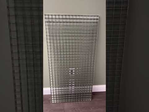 Black Parabolic Louvers-1.5" x 1.5" Cells