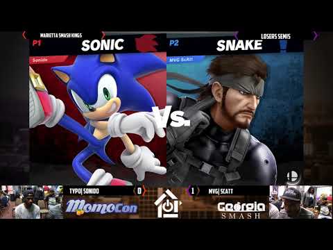 Marietta Smash Kings 4/13/19 - Typo| Sonido(Sonic) VS MVG| ScAtt(Snake)- Losers Semis