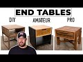 3 Levels Of Modern End Tables Beginner To PRO