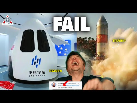Disaster! China's desperate attempt to COPY all SpaceX Rockets, making laugh at Elon Musk