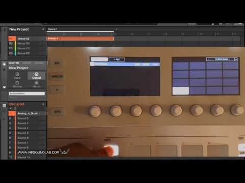 New ! Maschine 2.0 Song Mode Basics: How to create Scenes and Patterns From the Hardware Controller