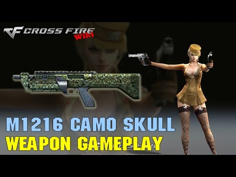 CrossFire - M1216 Camo Skull - Weapon Gameplay