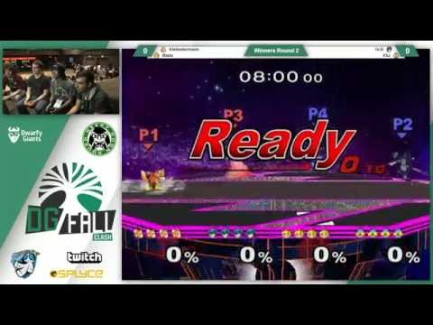 DGFall 16 - Klabautermann + Blaze Vs. GcB + SSJ - Winners Round 2 - Melee Doubles