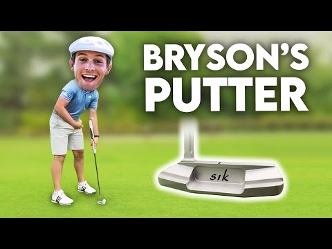 I try Bryson DeChambeau's INSANE SIK GOLF PUTTER!