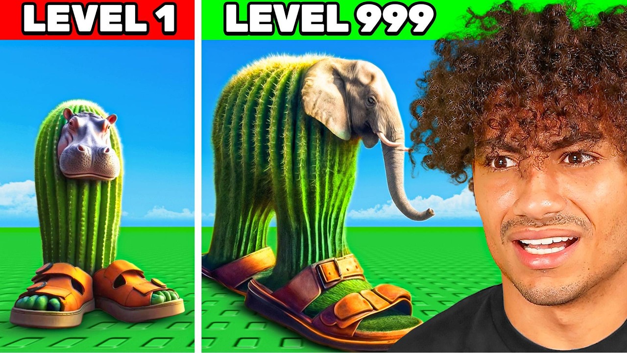 I Became MAX LEVEL BRAINROT In Roblox..