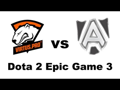Virtus Pro vs Alliance Raidcall Epic Dota 2. Game 3