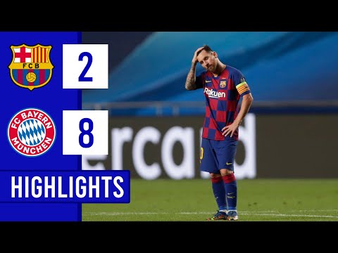 Barcelona vs Bayern Munich 2-8 ● All Goals & Highlights (14/08/2020)