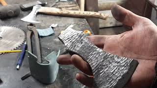 viking axe part 2  vilework one a axe ?