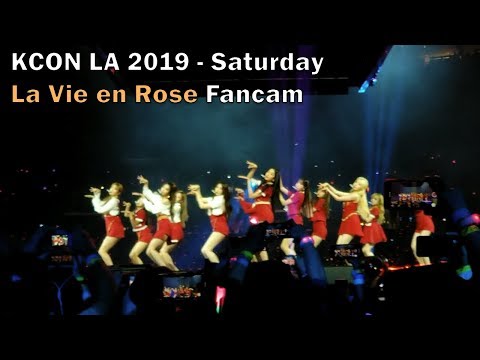 "La Vie en Rose" - IZ*ONE @ KCON Los Angeles 2019 Fancam