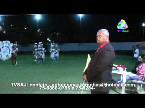 BAMAR, de Amélia Rodrigues, final 18o. Campeonato Baiano de Bandas e Fanfarras, Brejões BA, 08 12 12