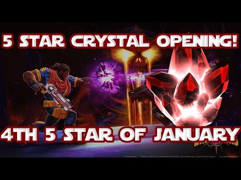 5 Star Crystal Opening #4! 4th 5 Star In A Month!!-  Marvel: Contest of Champions
