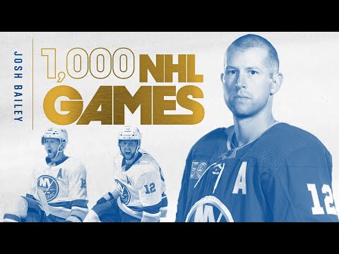 Josh Bailey: 1000th Game Tribute