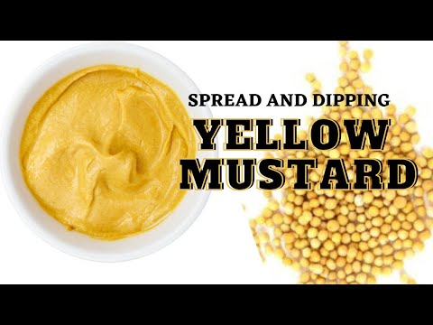 HOMEMADE YELLOW MUSTARD RECIPE | MUSTARD SERIES #2