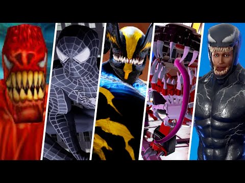 All Symbiote Transformations in Spider-Man Games